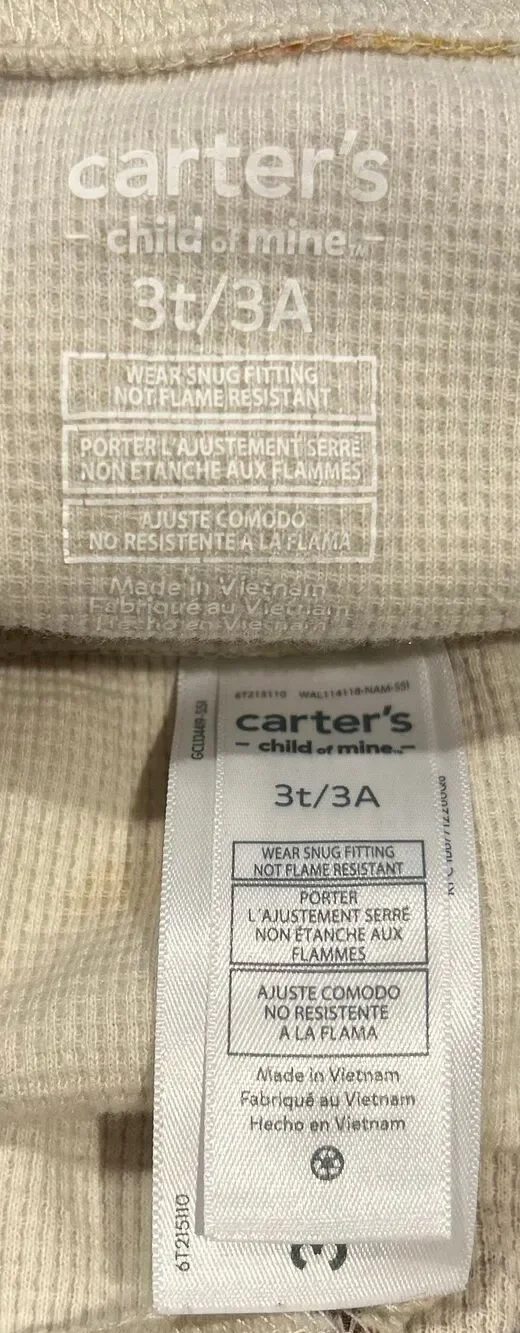 Carters Thanksgiving pajamas size 3T